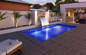 Fibreglass Swimming Pools Perth WA - Entertainer 6.5