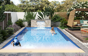 Fibreglass Swimming Pools Perth WA - Beach Pool 7
