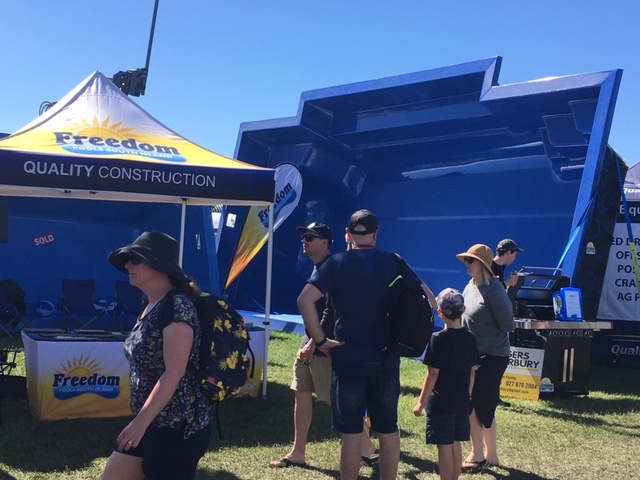 Freedom Pools are currently on display at The New Zealand Agriculture Show. 