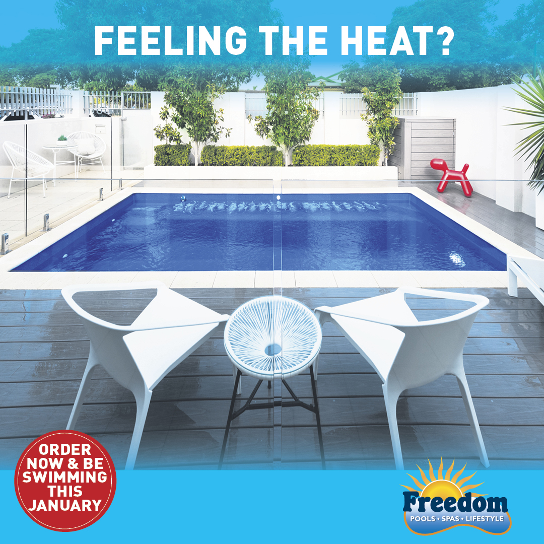 Have you ever imagined having your own swimming pool in your backyard to escape the summer heat?